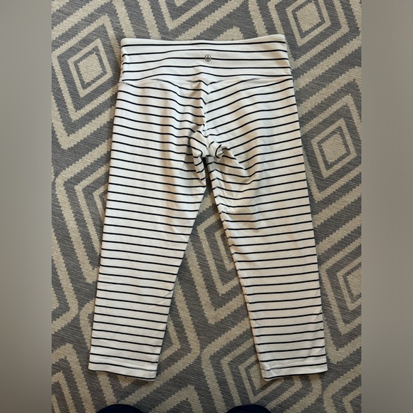 RARE lululemon quiet stripe wunder unders - Picture 2 of 4